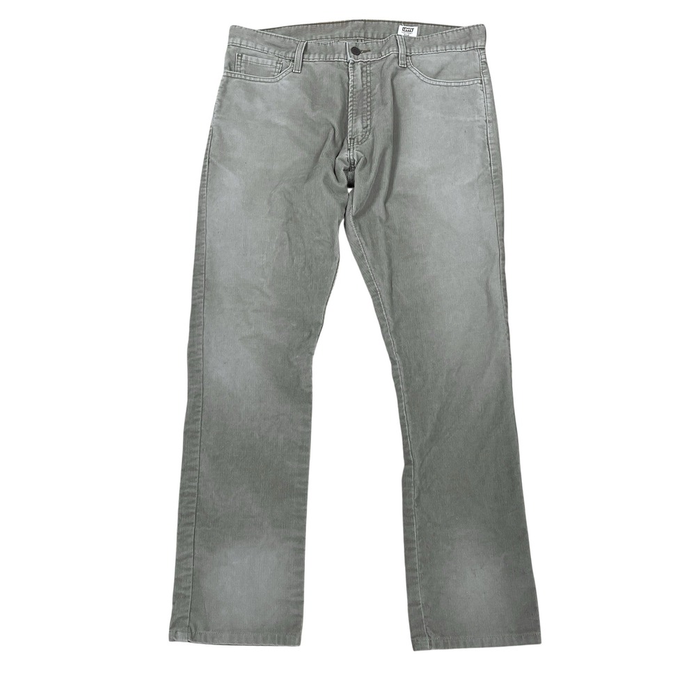 Levis 514 Corduroys Mens 36x32 Beige Cotton Blend Slim Straight Preppy Grunge‎